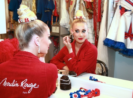 Moulin Rouge dancer Isabelle Van Den Bergh