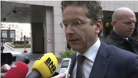 Eurogroup president Jeroen Dijsselbloem