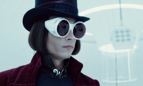Johnny Depp as Willy Wonka in Charlie and the Chocolate Factory
