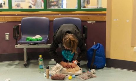 Shelly at a previous rehab center