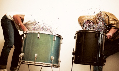 Banging the drum for dance music: Ninos du Brasil.