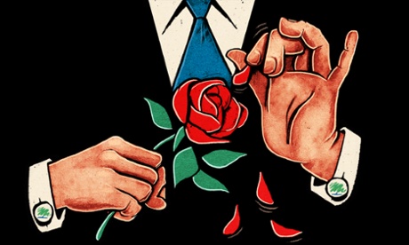 Ben Jennings illustration for Blair's legacy