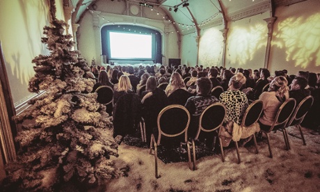 Blowing hot and cold: Pop-Up Screens presents a cosy Cinema In The Snow in Notting Hill