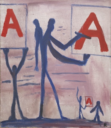 Michael Werner helped Penck smuggle his paintings out of East Germany