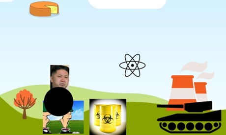 The ill-fated North Korean clipart-based platform game.