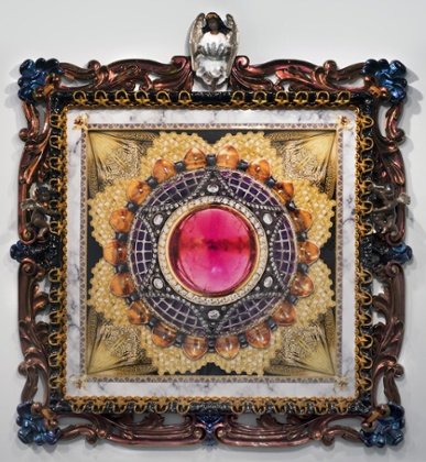 One of Rashaad Newsome’s collages.