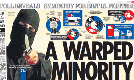 The Sun’s spread on 23 November reports its poll findings. 