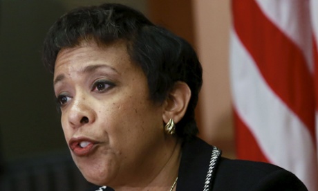 U.S. Attorney General Loretta Lynch speaks at a media briefing at the Justice Department in Washington November 19, 2015.