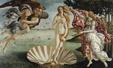 Birth of Venus by Sandro Botticelli 