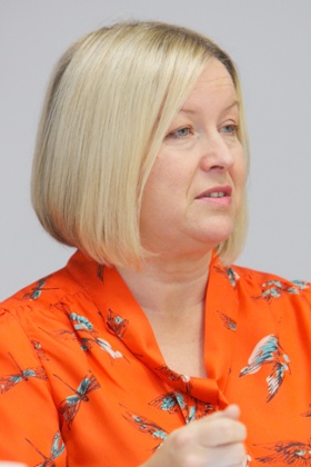 Sally Bendelow speaks at a Guardian roundtable discussion