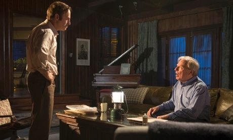Bob Odenkirk as Saul Goodman and Michael McKean as Chuck in Better Call Saul.