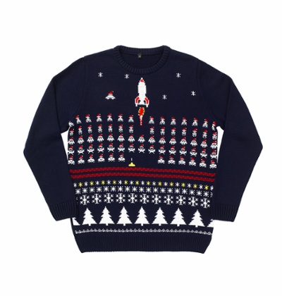 Space invaders jumper