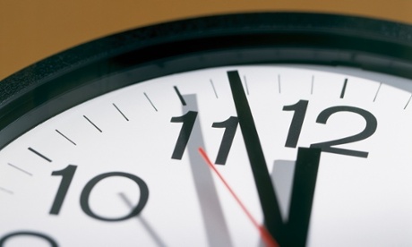 Closeup clock face 