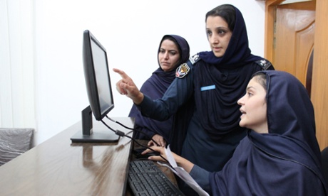 Pakistan women police.