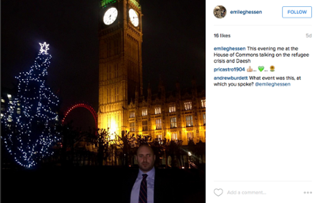  Post on Emile Ghessen's Instagram feed