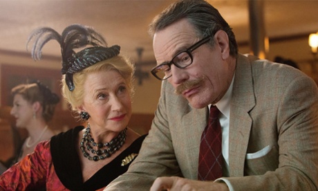 Bound for Academy Award glory? … SAG nominees Helen Mirren and Bryan Cranston in Trumbo
