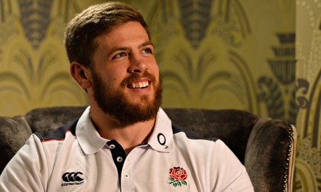 Dave Attwood addresses media at England's Pennyhill Park training camp