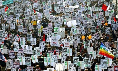 Iraq war demo