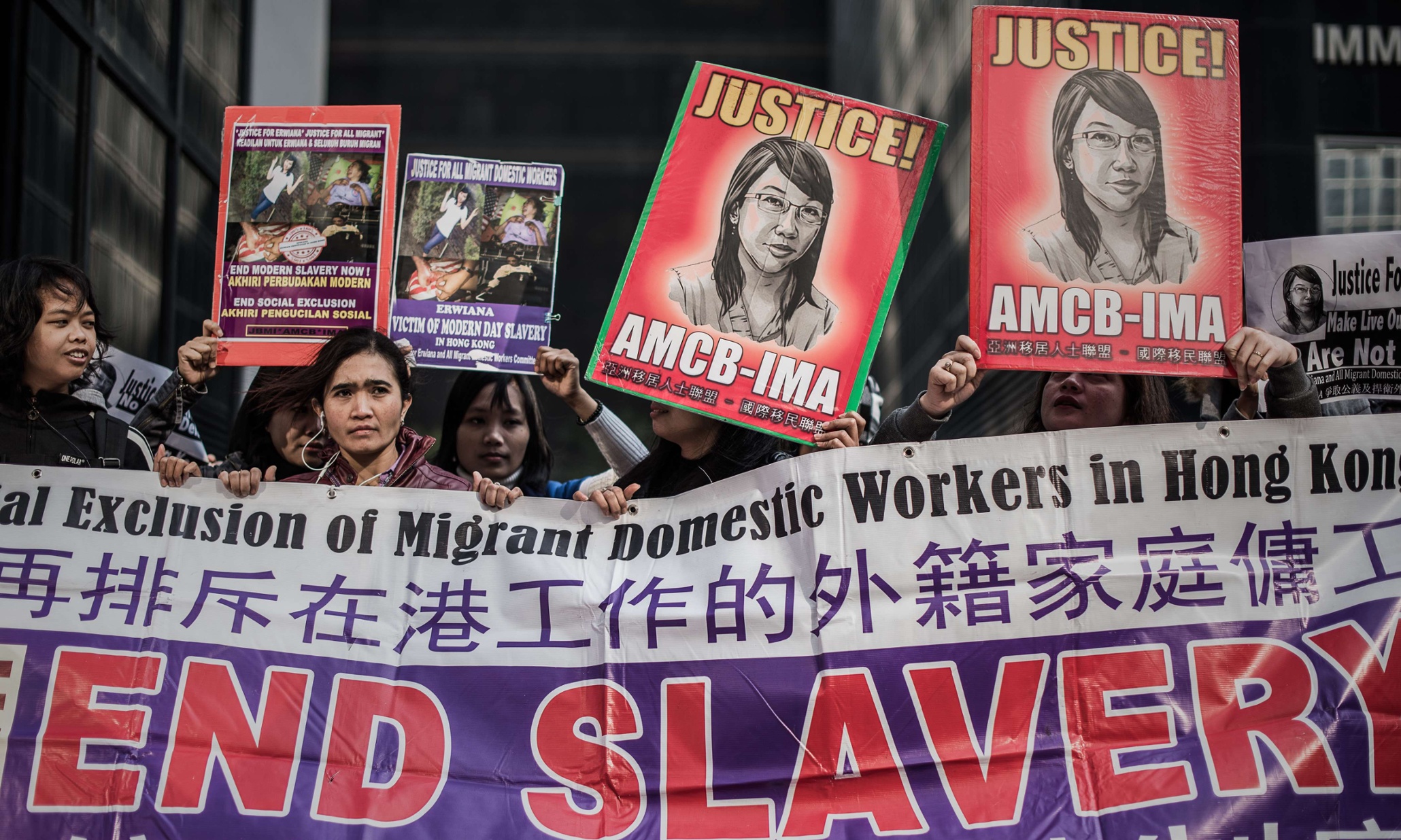 Hong Kong woman convicted in Indonesian maid torture case