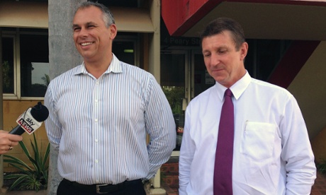 Adam Giles and Willem Westra van Holthe