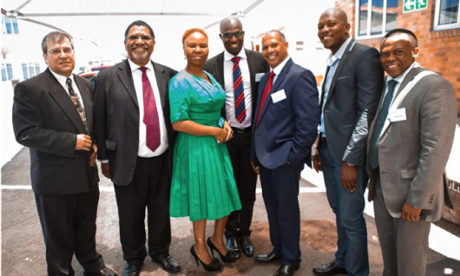 The De Beers team at the launch of its latest Zimele Business Hub in Cape Town, South Africa