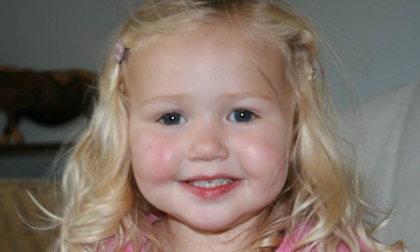 Mitzi Rosanna Steady, four, who was killed by a tipper truck in Bath.