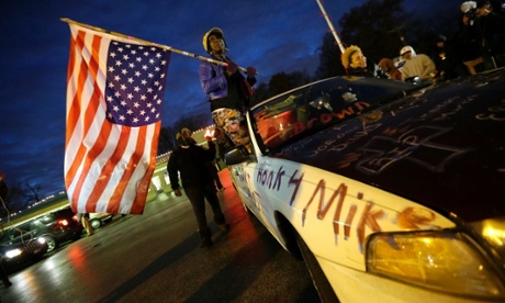 Ferguson protesters
