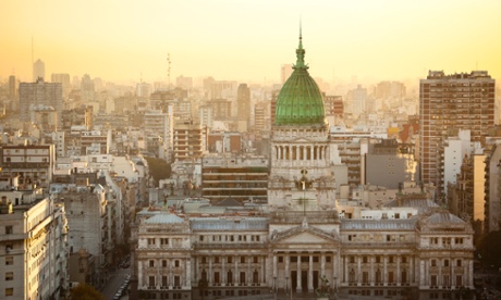 The Palace of the Argentine National Congress in Buenos Aires.