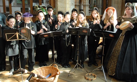 William Shakespeare's annual birthday celebrations at Stratford-upon-Avon, Warwickshire, Britain.