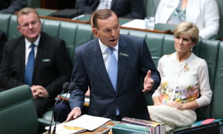 The Prime Minister Tony Abbott makes a ministerial statement on the Close the Gap report for 2015 in the reps chamber of Parliament House this morning, Tuesday 11th February