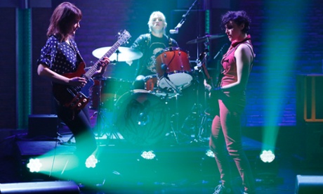 Mary Timony, Laura Harris and Betsy Wright.