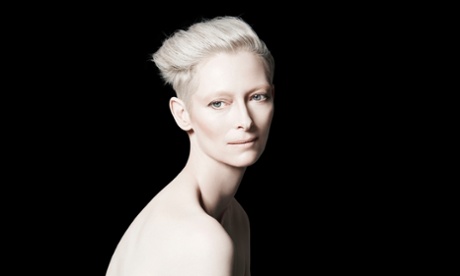 Tilda Swinton, the face of Nars' spring 2015 color collection campaign 