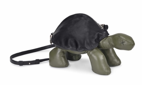 Tortoise bag by Christopher Raeburn