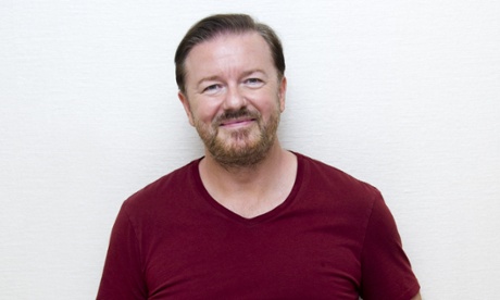 Ricky Gervais: his obstreperous style is intriguing but a less than ideal fit.