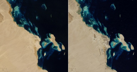 Growth of Hurghada, Egypt