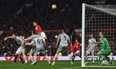 Chris Smalling rises highest ...