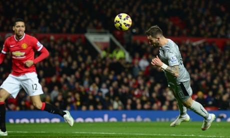 Danny Ings stretches his neck to meet the ball and direct it into the net and get Burnley back in the game.