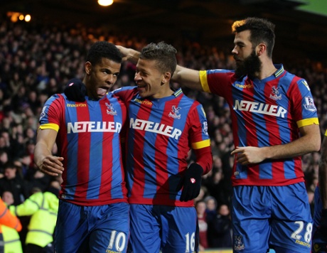 As are his players, including goalscorer Campbell, left,