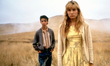 A young Noah Taylor and Loene Carmen in The Year My Voice Broke.