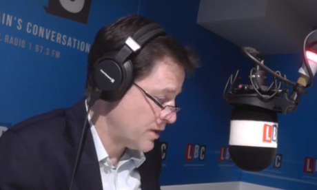 Nick Clegg on LBC