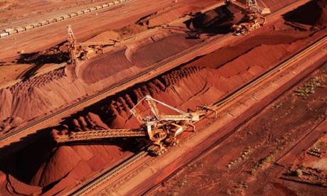 Rio Tinto iron ore.
