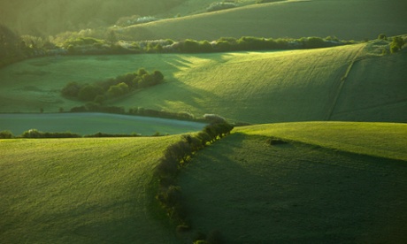 South Downs National Park. Horizontal drilling for shale gas will now be allowed if the well pad is outside of the park.