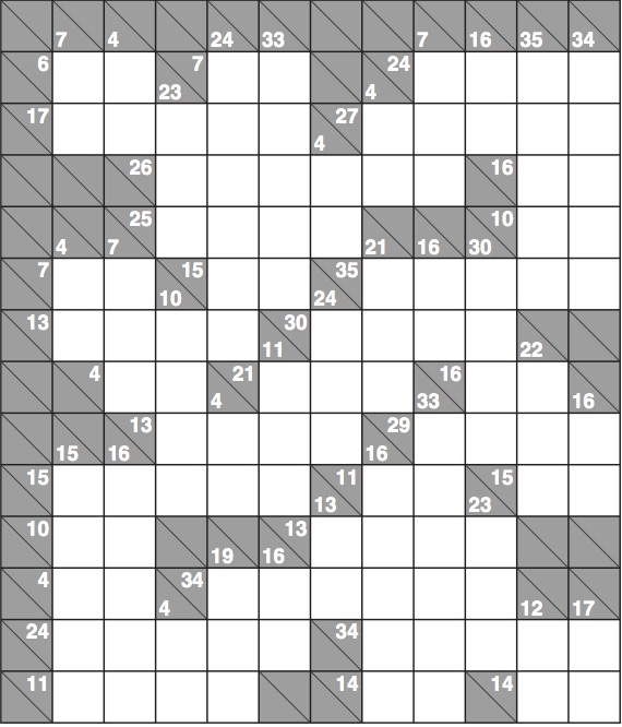 Kakuro 1436 hard | Life and style | The Guardian