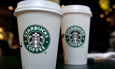 Starbucks coffee cups