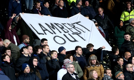 Possibly the football protest banner with the shortest shelf life of the season so far?