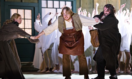 Rachel Nicholls, Iain Paterson and Gwyn Hughes Jones in The Mastersingers of Nuremberg