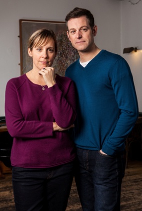 Mel Giedroyc and Matt Baker, presenters of The Gift.