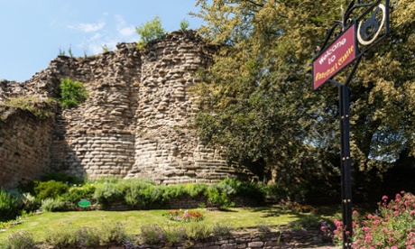 Pontefract Castle – the last stronghold of the royalists in the English Civil War.