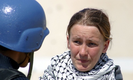Rachel Corrie was killed by an Israeli army bulldozer in Gaza in 2003.