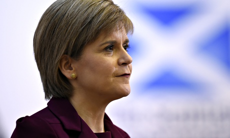Scotland's first minister, Nicola Sturgeon,